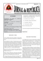 Série II, N.° 42 - Jornal da República