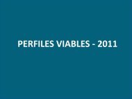 PERFILES VIABLES - 2011 - Gobierno Regional de Ica