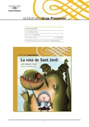 Guía d'activitats del llibre (PDF) - Alfaguara/Grup Promotor