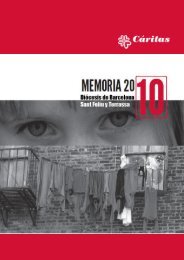 Memoria 2010 de Cáritas