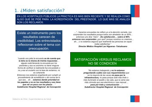 Qué elementos de la atención de salud son, desde la perspectiva ...