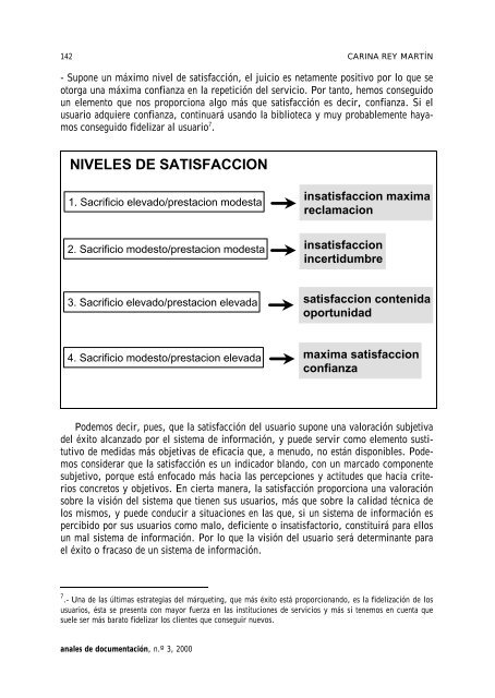 LA SATISFACCIÓN DEL USUARIO: UN CONCEPTO EN ALZA.