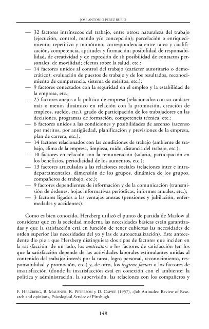 Motivación y satisfacción laboral: Retrospectiva sobre sus formas de ...