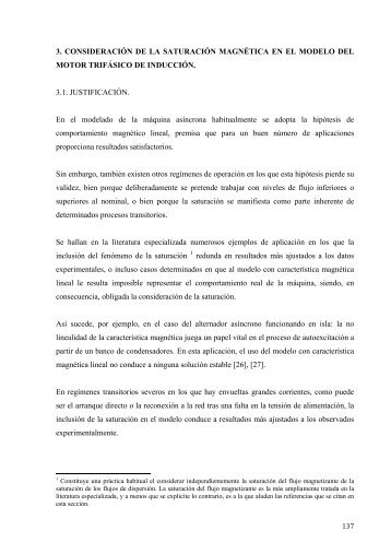3. CONSIDERACIÓN DE LA SATURACIÓN MAGNÉTICA EN EL ...