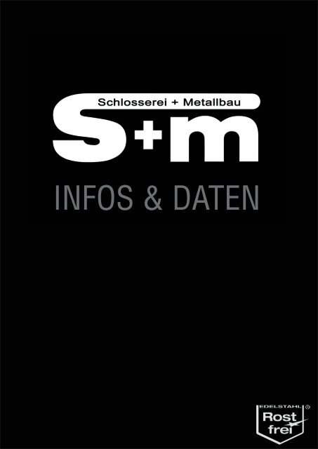 INFOS & DATEN - Geschwinde Schlosserei und Metallbau