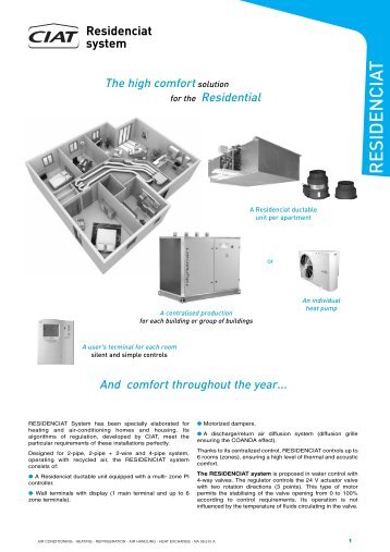 Residenciat system - Euroconfort