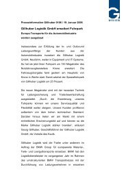 Gillhuber Logistik GmbH erweitert Fuhrpark - Imperial Logistics ...