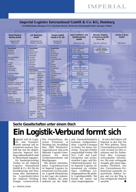 News1/2000 - Imperial Logistics International