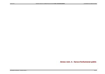 Annex núm. 4.- Xarxa d'enllumenat públic - Ajuntament de Torres de ...
