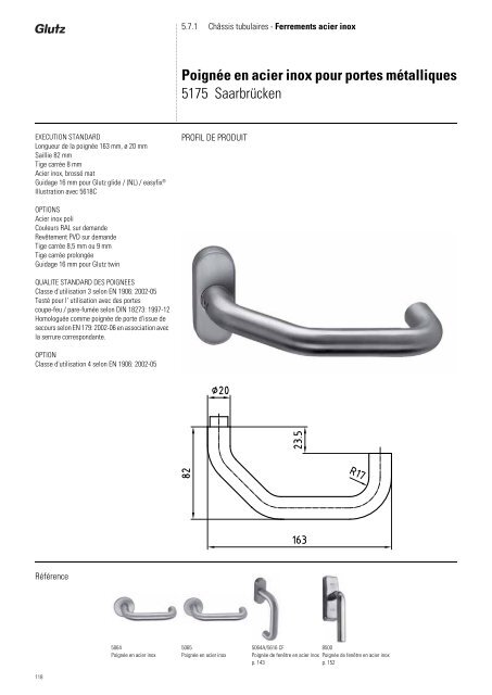 ChÃ¢ssis tubulaires (PDF) - Glutz