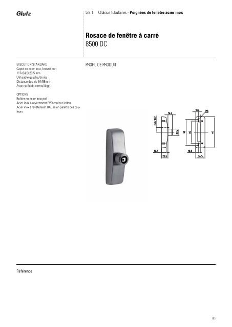 ChÃ¢ssis tubulaires (PDF) - Glutz