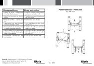 Panikgarnitur 8604 / 8614 (PDF) - Glutz