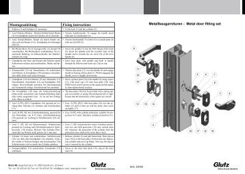 Rohrrahmengarnituren 5610-5311 (PDF) - Glutz