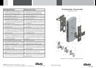 Schutzbeschlag DIN 18257 ES1-L eckig - AT (PDF) - Glutz