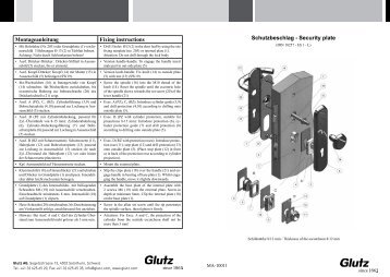 Schutzbeschlag DIN 18257 ES1-L rund (PDF) - Glutz