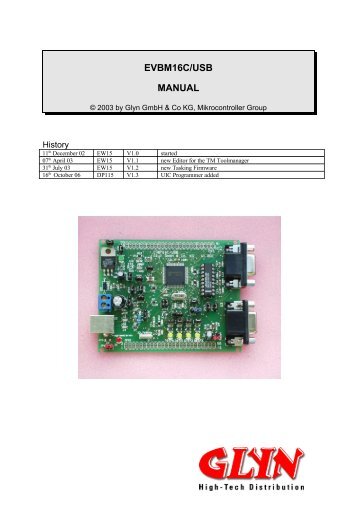 EVBM16C/USB - Glyn