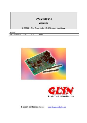 Mitsubishi Single-Chip Microcomputer - Glyn
