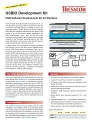 USBIO Development Kit - Glyn