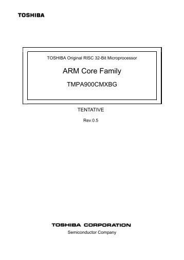 ARM Core Family - Glyn