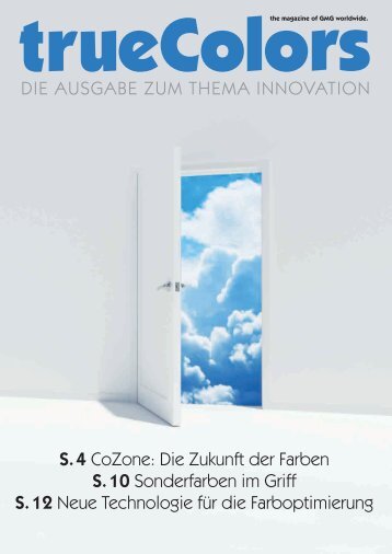 trueColors innovation issue_DE_website version.indd - GMG Color