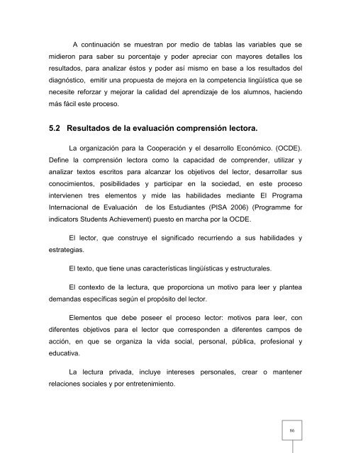 Evaluación diagnóstica de las competencias desarrolladas ... - Ifodes