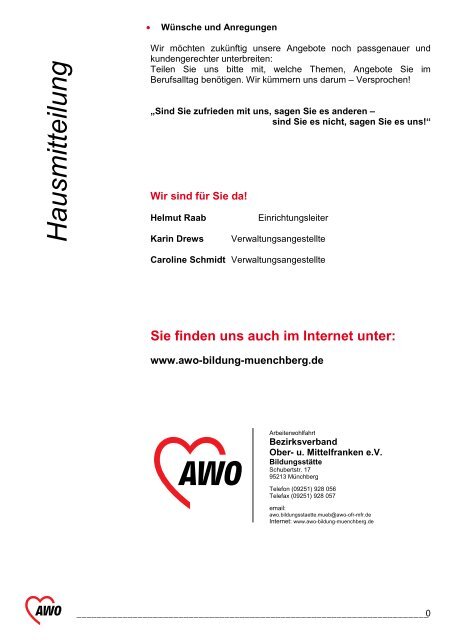 Gesamt für web - AWO Bildungsstätte Münchberg