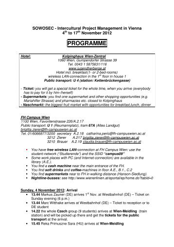 PROGRAMME