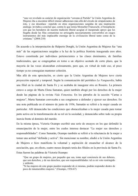 Los derechos civiles de las mujeres y el proyecto de reforma del ...