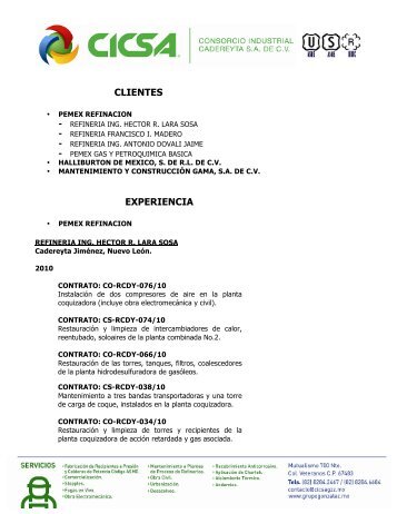 CLIENTES EXPERIENCIA