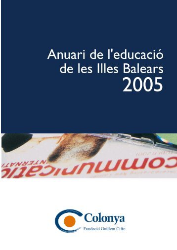 Anuari any 2005 - Departament de Pedagogia i Didàctiques ...