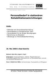 Flyer Personalbedarf in stat. Reha-Einrichtungen - Gütersloher ...