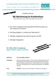 Flyer BG Augsburg