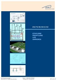 LPG/Ammonia Reference Projects - Goce.de