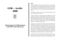 GSK â Archiv 2008 - Godesberger Schachklub 1929 eV