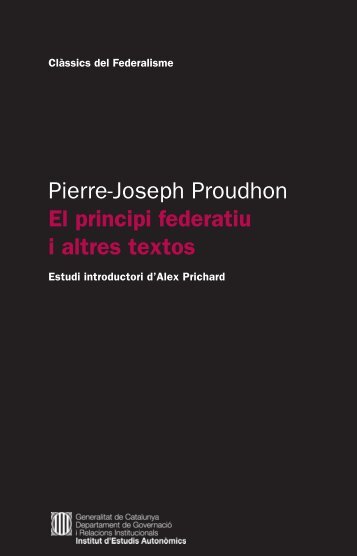 Pierre-Joseph Proudhon - Federalista.info