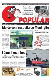 Condenados - Jornal O Popular de Nova Serrana