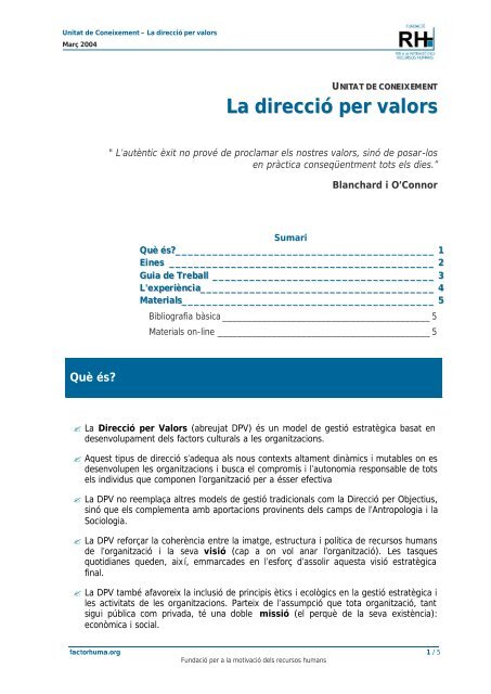 DPV.pdf - Fundació per a la Motivació dels Recursos Humans