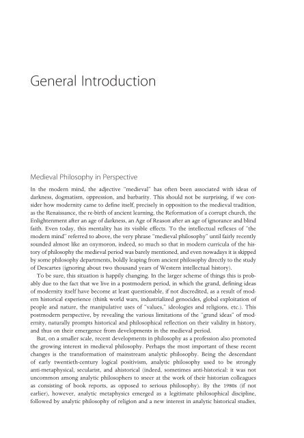 Blackwell Readings in Medieval Philosophy - Fordham University ...