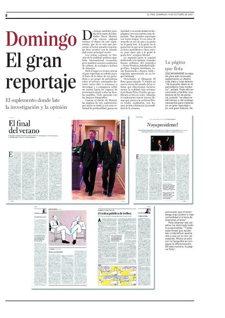 Consulte el especial en pdf - El País