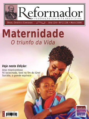 reformador maio 2006 - A.qxp - Federação Espírita Brasileira