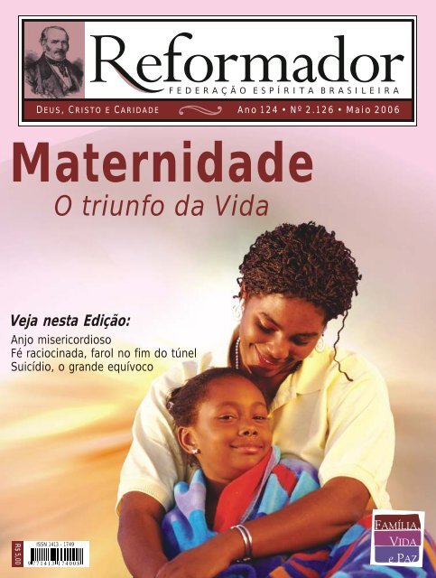 reformador maio 2006 - A.qxp - Federação Espírita Brasileira