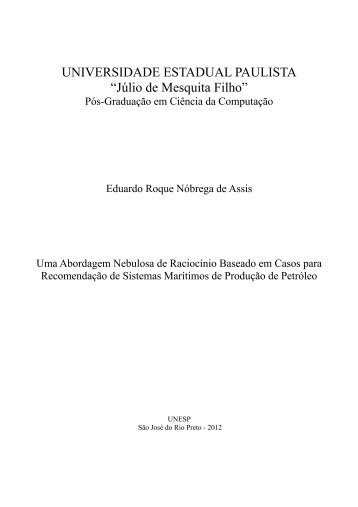 Uma abordagem nebulosa de raciocínio baseado em casos ... - Unesp