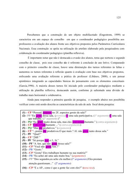 Conselho De Classe: Que Espaço É Esse? - PUC-SP