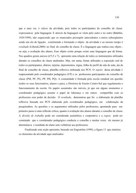 Conselho De Classe: Que Espaço É Esse? - PUC-SP