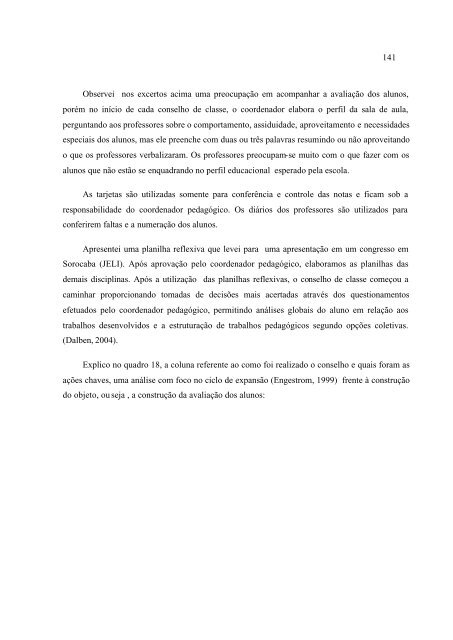 Conselho De Classe: Que Espaço É Esse? - PUC-SP