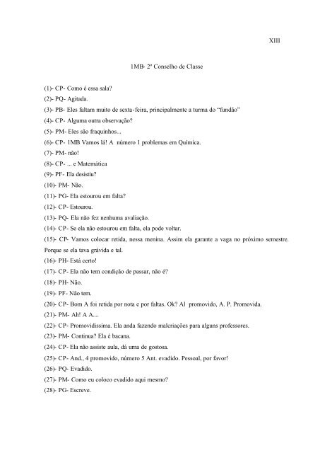 Conselho De Classe: Que Espaço É Esse? - PUC-SP