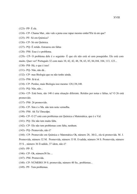 Conselho De Classe: Que Espaço É Esse? - PUC-SP