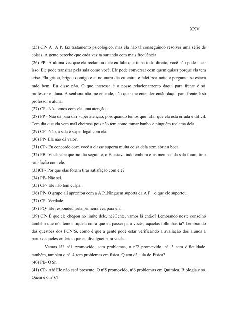 Conselho De Classe: Que Espaço É Esse? - PUC-SP