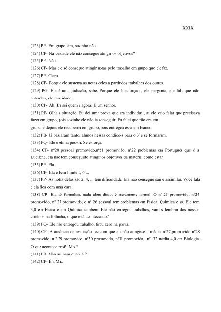 Conselho De Classe: Que Espaço É Esse? - PUC-SP