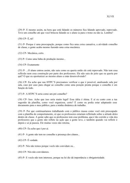 Conselho De Classe: Que Espaço É Esse? - PUC-SP